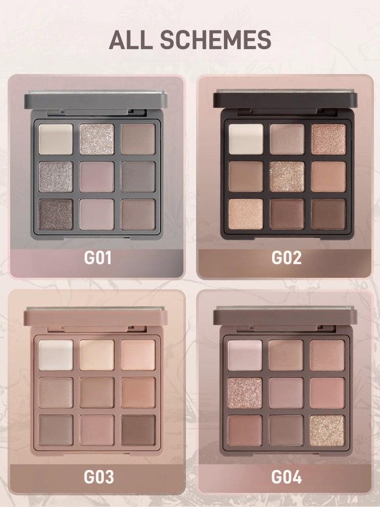 9 Colors Eyeshadow Palette 14.4g