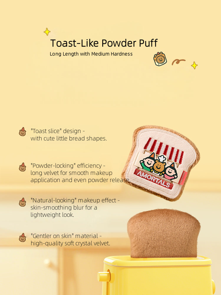 TUNEE GOODS Toast-Like Powder Puff