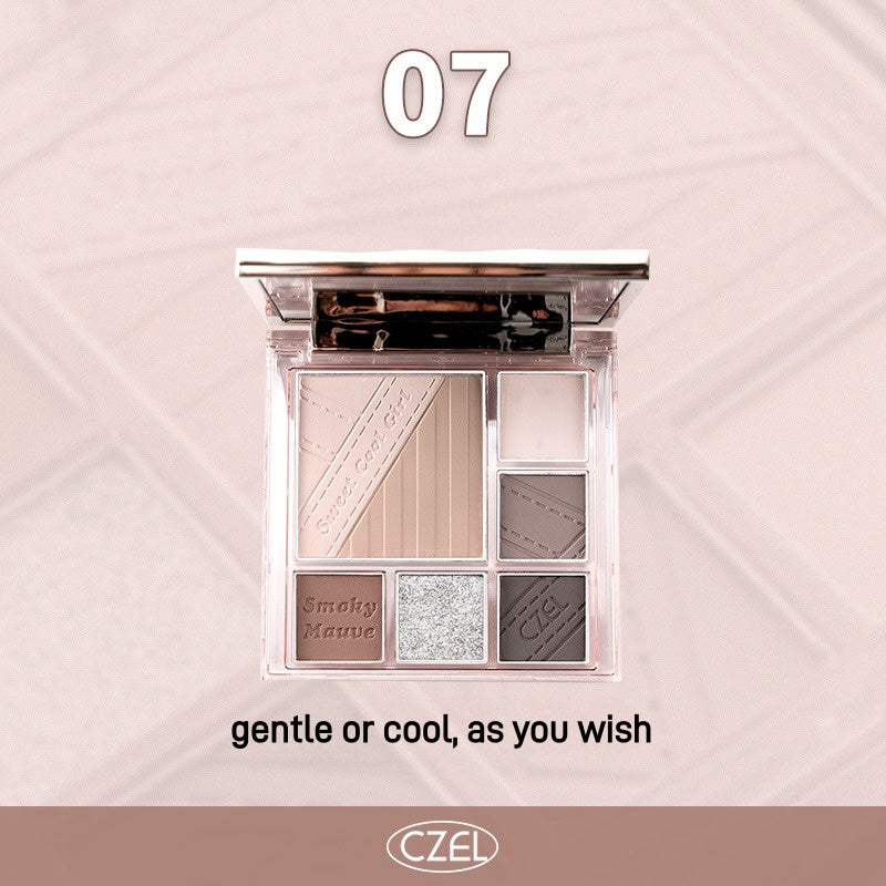 CZEL All in One Eyeshadow Palette Multi-use 6.5g
