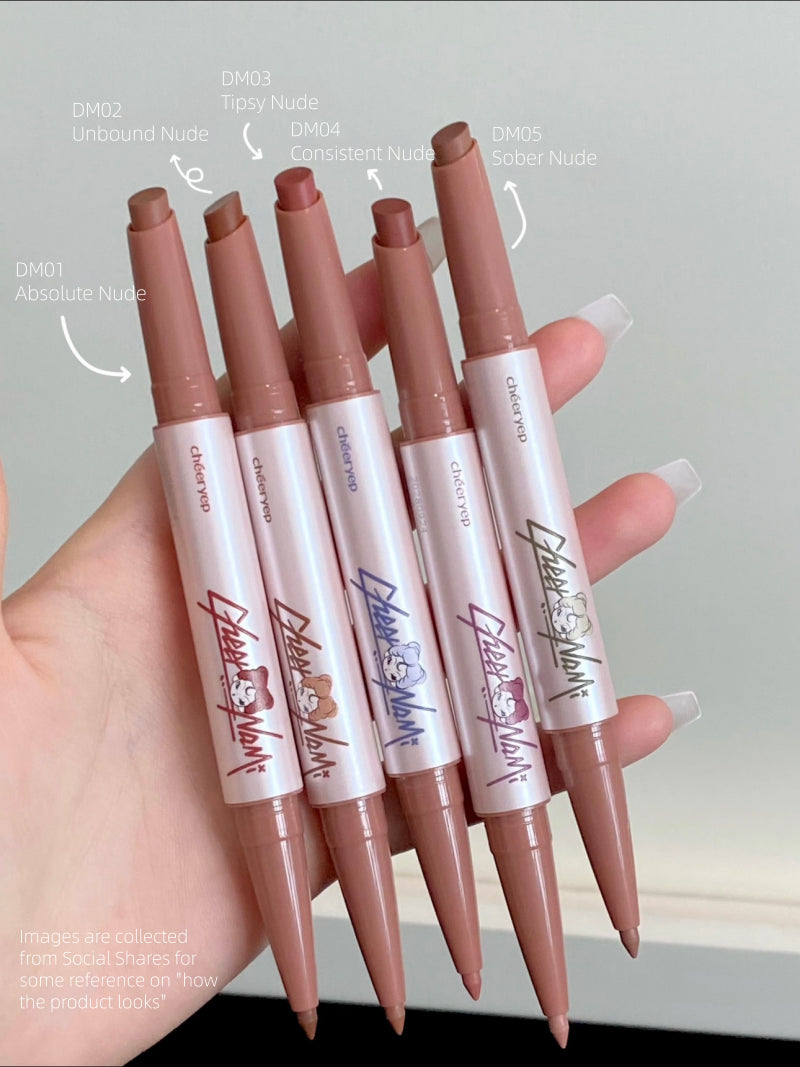 Cheeryep X DODO NAMI Matte Duo Lipstick 1.2g