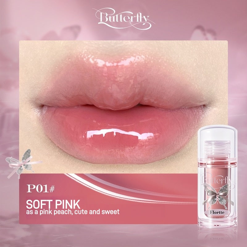 Twin Butterfly Series Lip Serum Twin P 1.9g