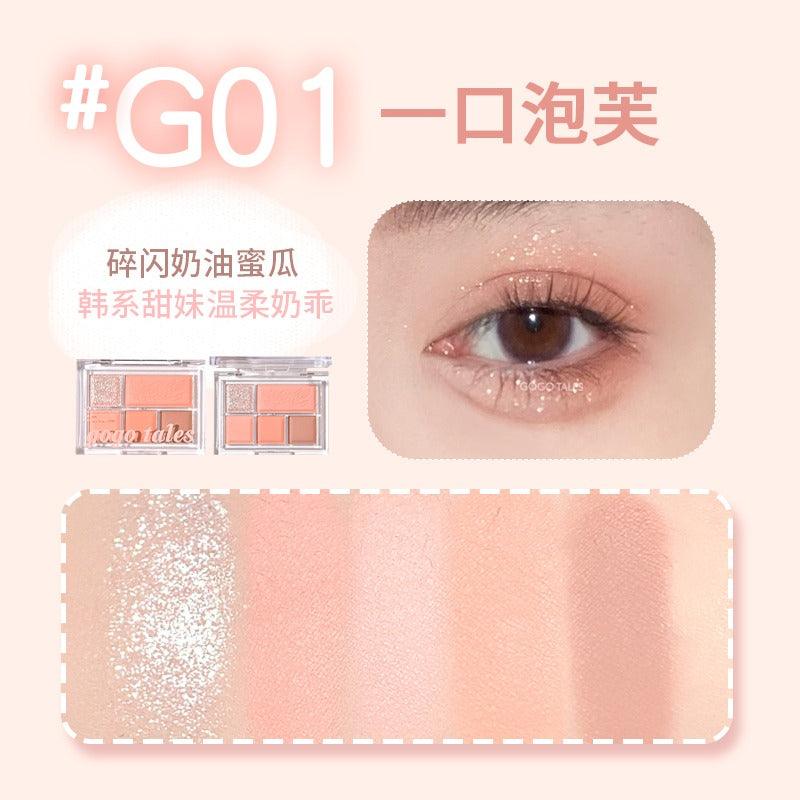 5 Colors Eyeshadow 10g