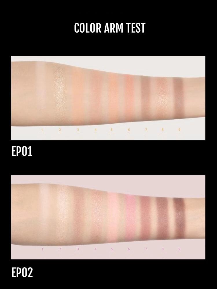 INTO YOU Nine-color Eyeshadow Palette 7.2g