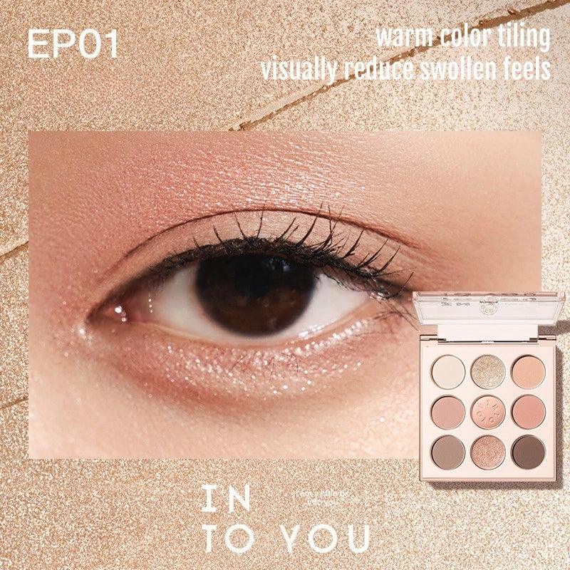INTO YOU Nine-color Eyeshadow Palette 7.2g