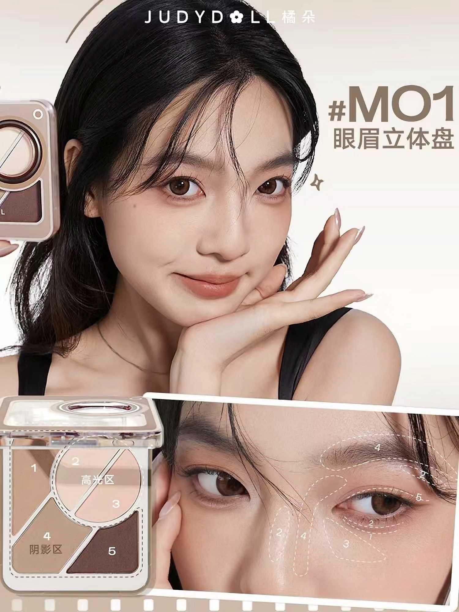 Multi 5 Color Palette 4.5g