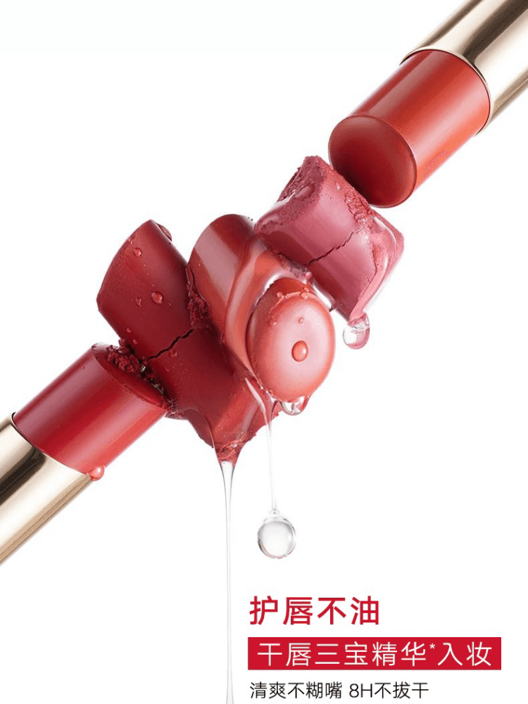 Velvet Matte Lipstick with Brush 2.2g