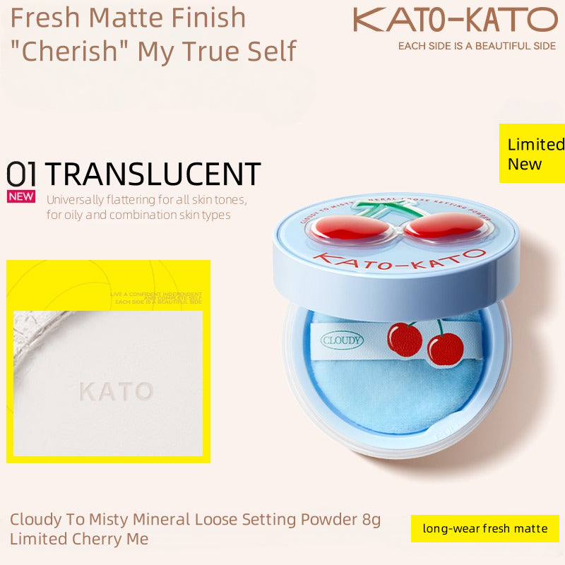 KATOKATO - Cherry Me Setting Powder 6.5g/8g