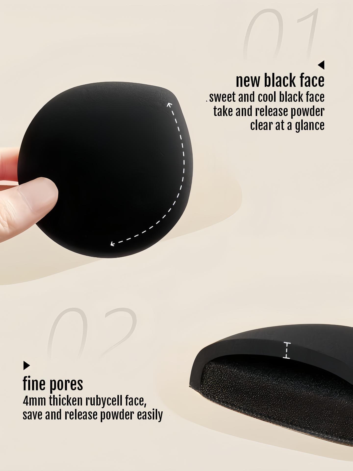 AMORTALS - Black Plus Powder Puff Set