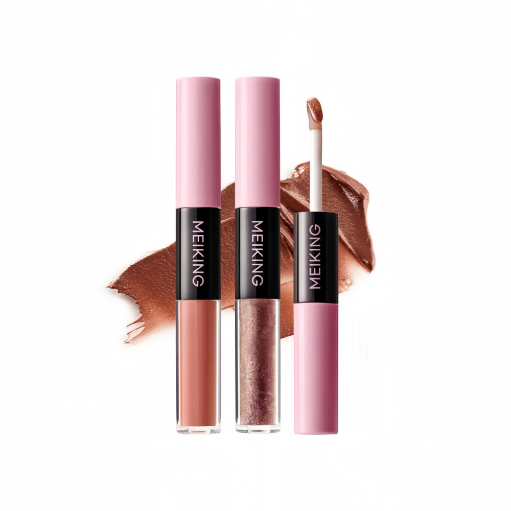 MEIKING Double Headed Lip Glaze 4g