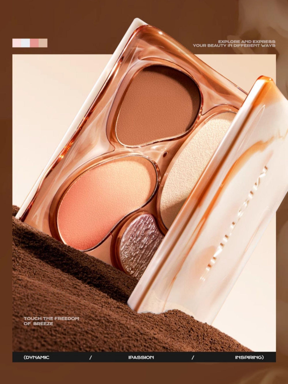 Thai Latte Blush Contour Palette 12g