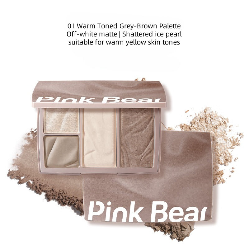 Pink Bear Handy Contouring Powder Palette 10g