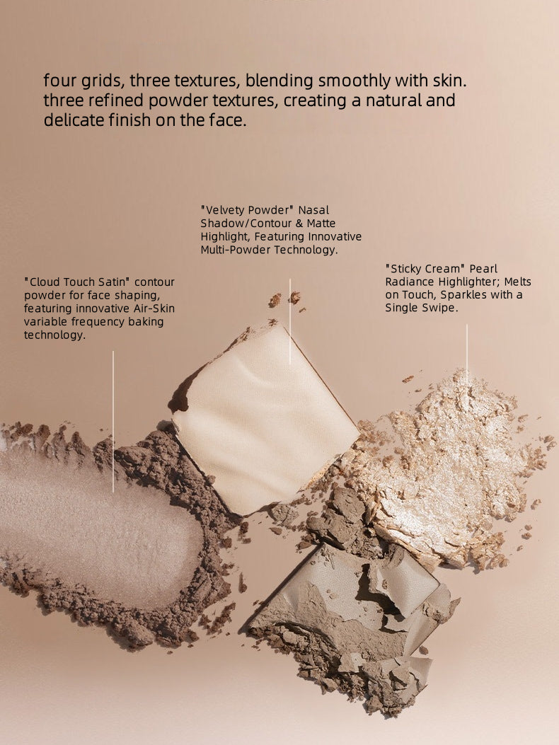 Pink Bear Handy Contouring Powder Palette 10g