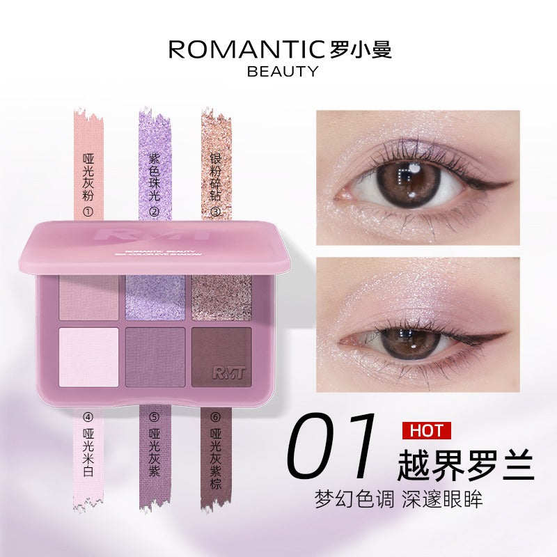 Six Color Eyeshadow 6g