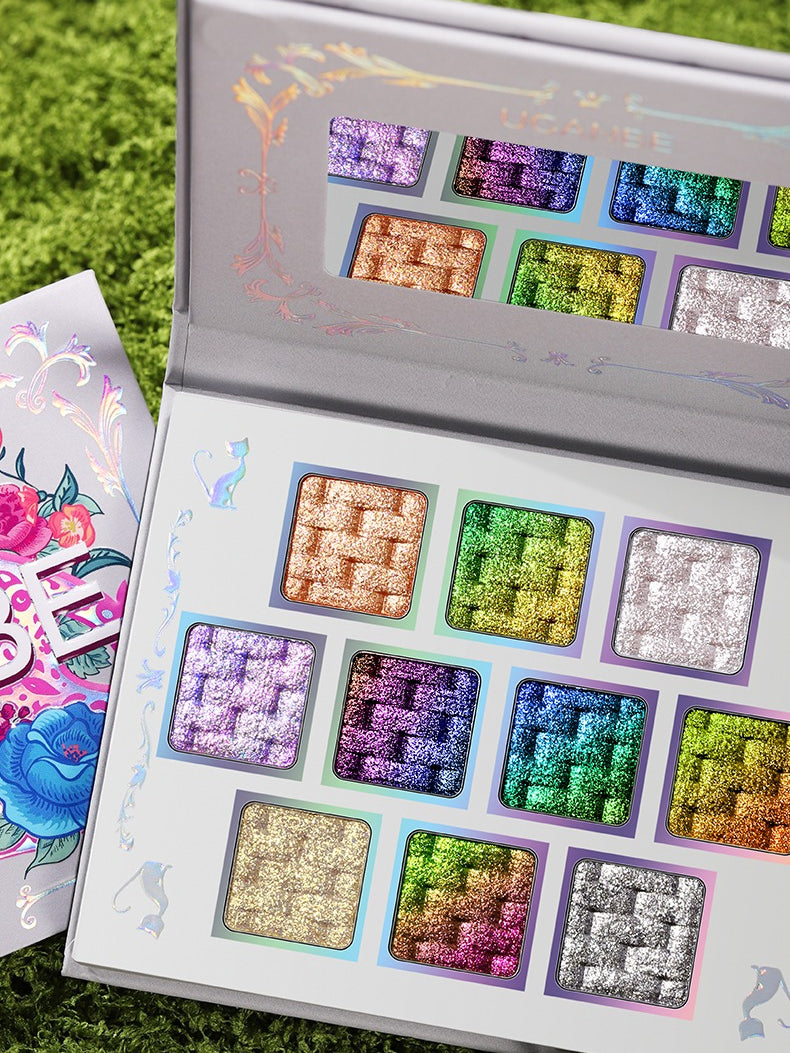 10 Colors Chameleon Eyeshadow Palette Lunar Mirage 7g