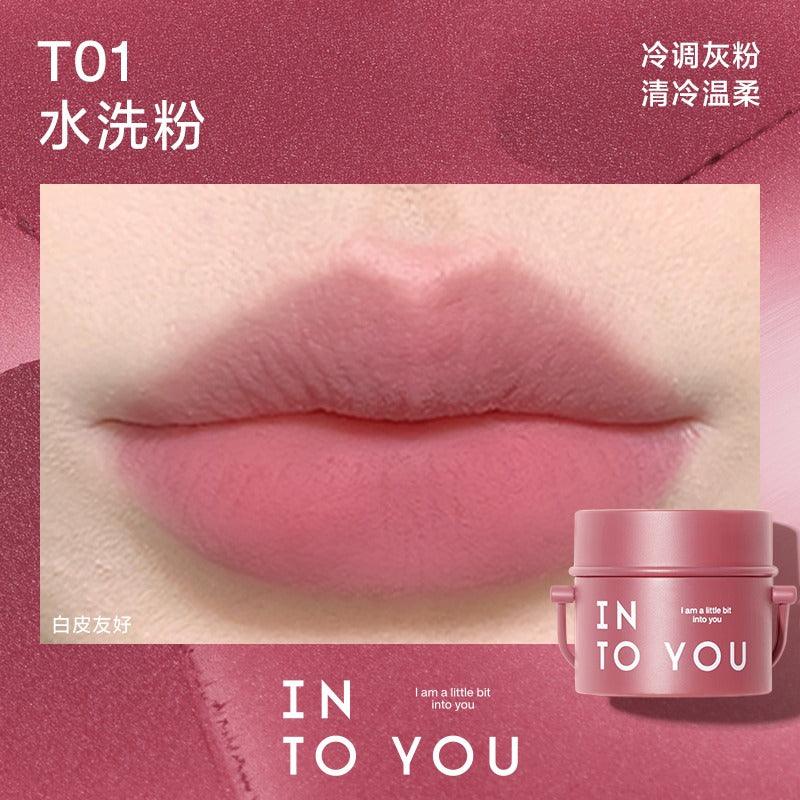 INTO YOU Matte Lip N Cheek Barrel Mud 6g