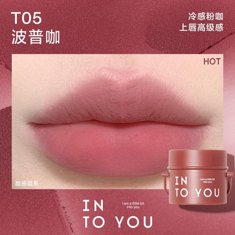 INTO YOU Matte Lip N Cheek Barrel Mud 6g