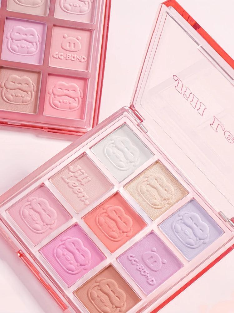 GGBOND 9 Colors Blush Palette 12g