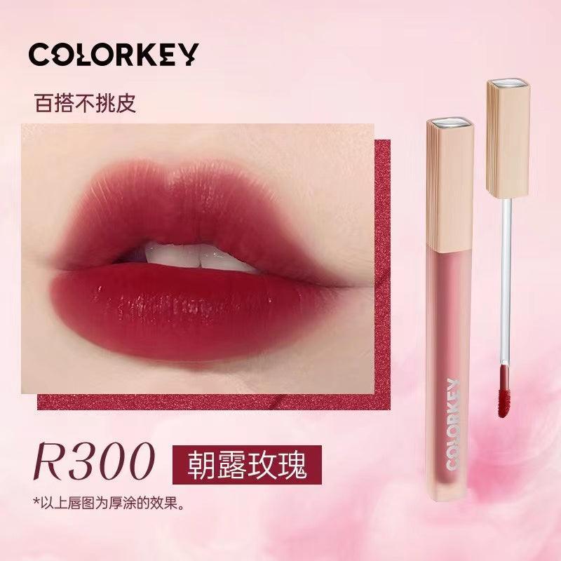 【NEW P319 P317 O316】Colorkey Soft Matte Lip Tint KLQ077 - Chic Decent