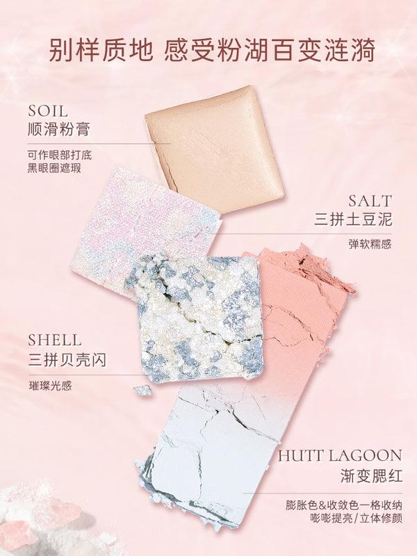 Judydoll Pink Lake Paradise 20 Colors Eyeshadow Palette JD09F - Chic Decent