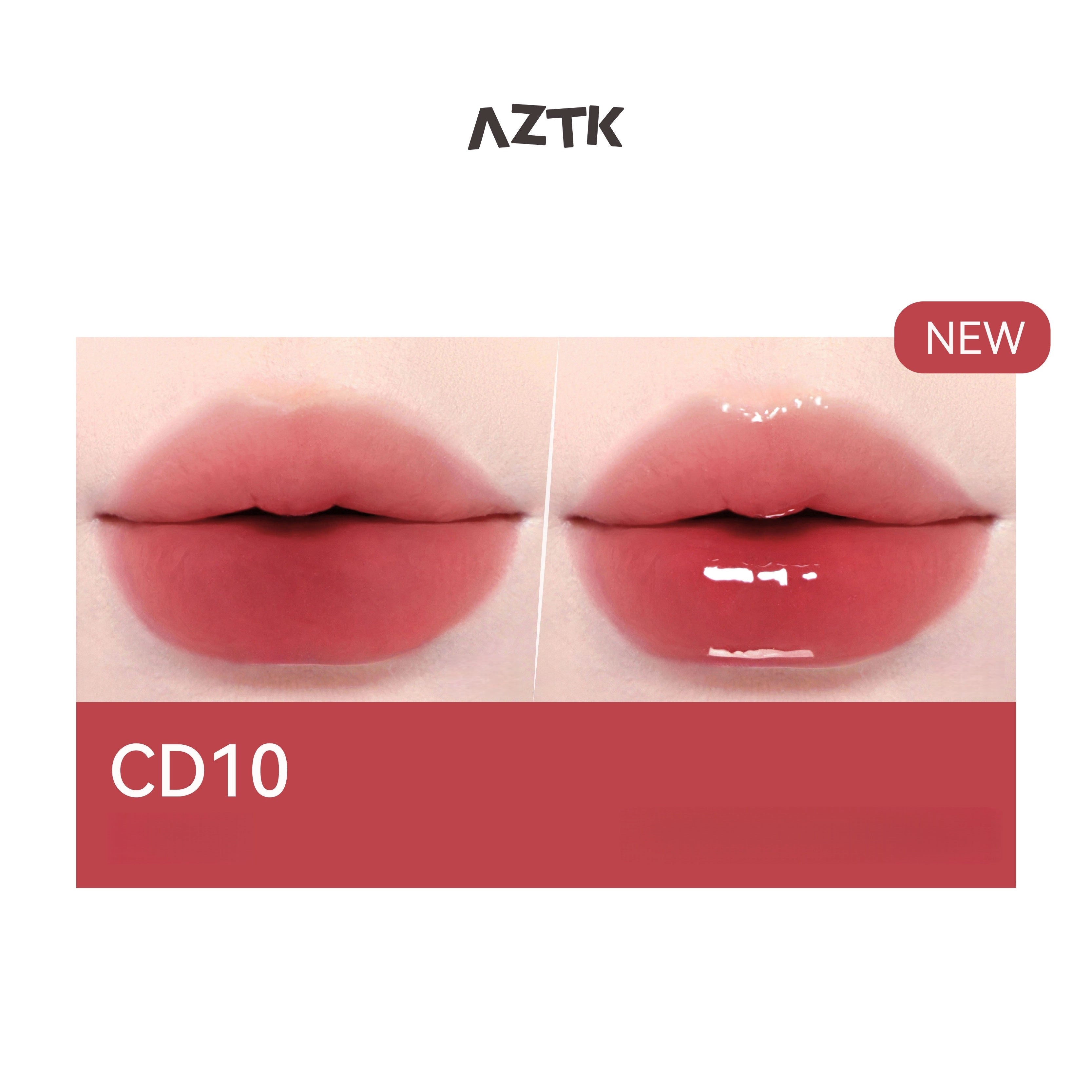 AZTK - Candy Floss Double Touch Lipgloss 1.7g+1.7ml (New Version)