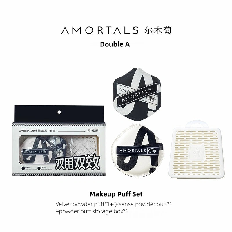 AMORTALS - Double A Makeup Puff Set