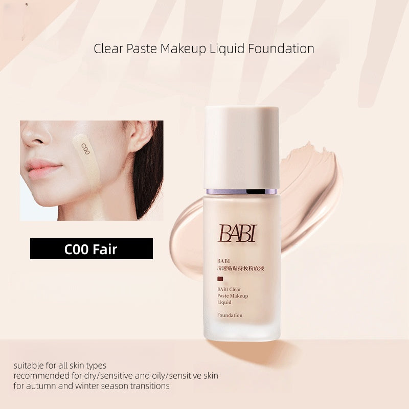 BABI Clear Paste Makeup Liquid Foundation 30g