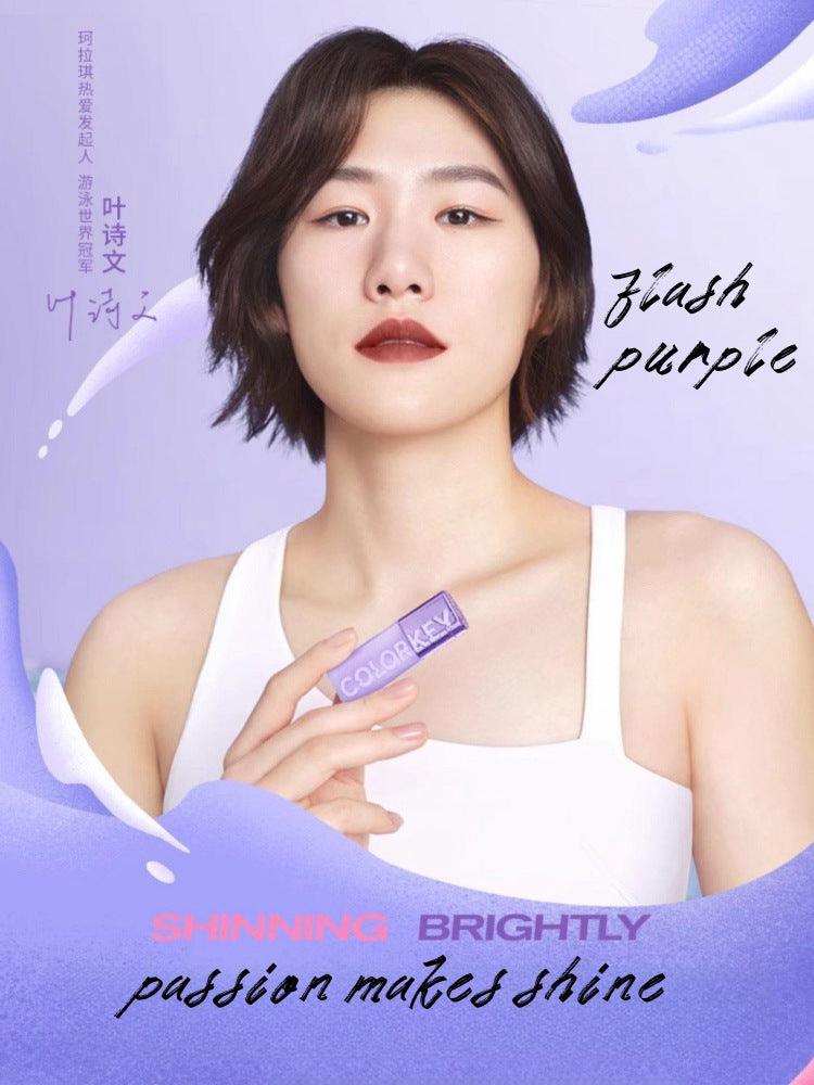 Colorkey Flash Purple Soft Matte Lip Mud 3g