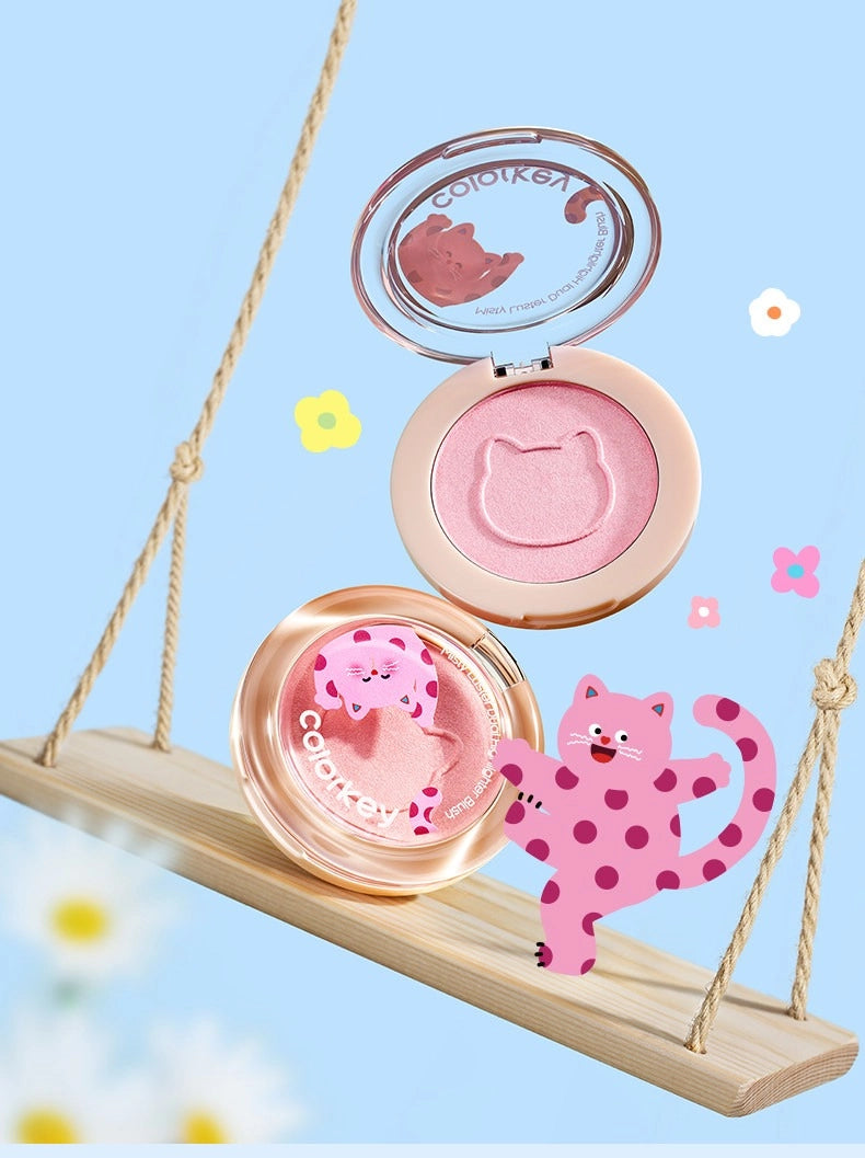 Colorkey - Pokky Mao Misty Luster Dual Highlighter Blush 4g