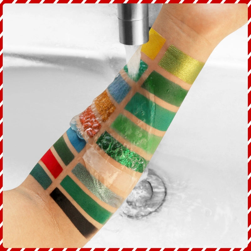 De'Lanci Merry Gift Green Makeup Palette 18 Colors Eyeshadow 27g