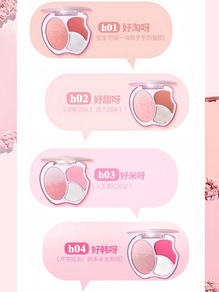 GOGO TALES Blush Highlight Palette 9g