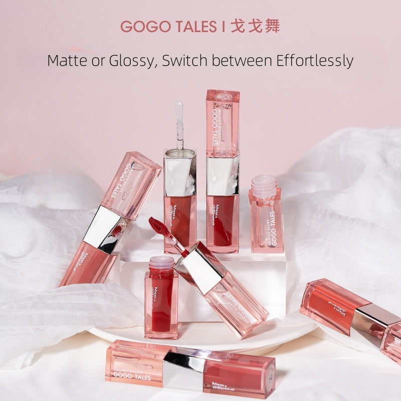 GOGOTALES - Plump Long-wear Double-end Lip Glaze 4.8g