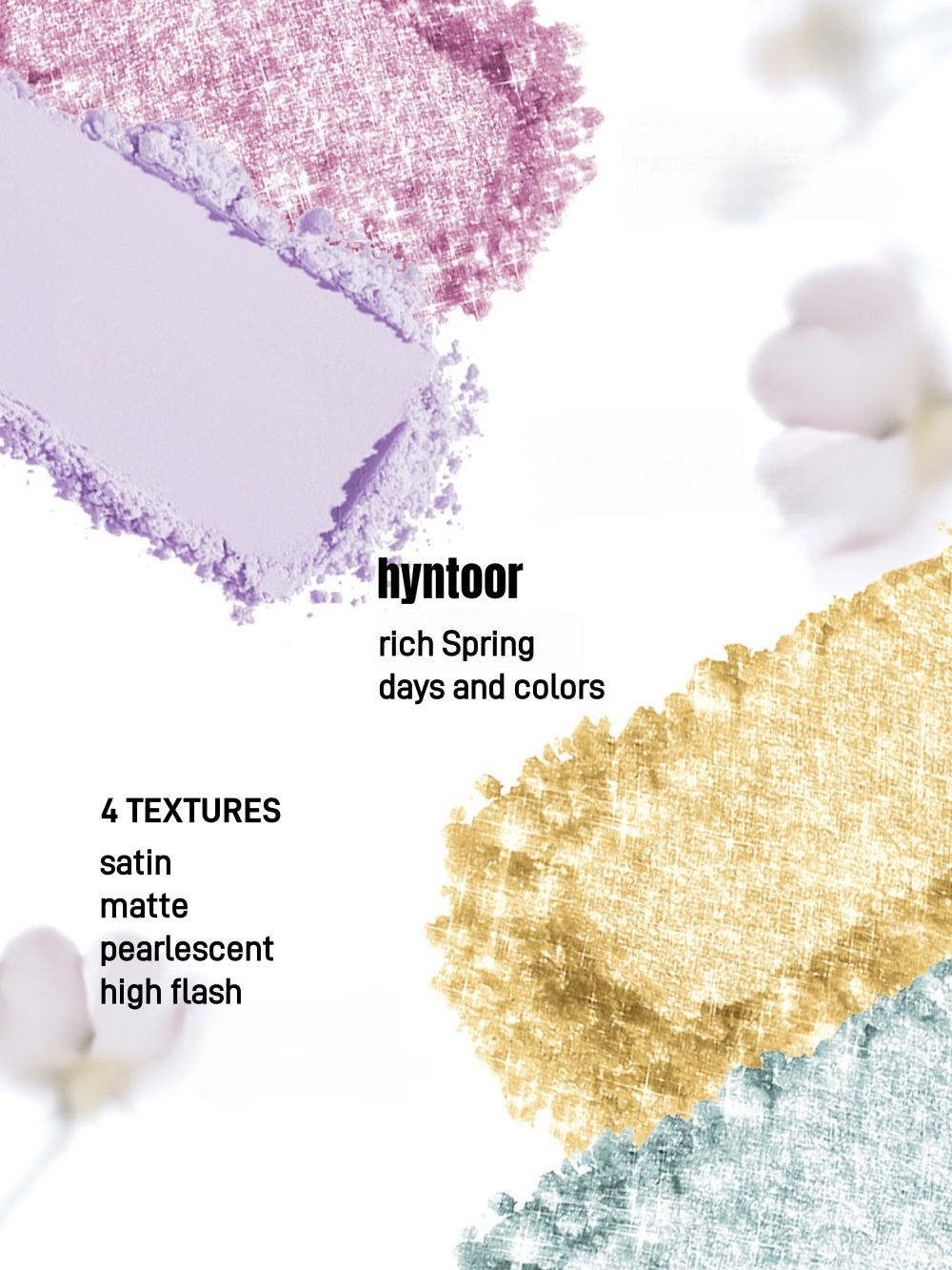 HYNTOOR - Rich Spring of Flowers Eyeshadow Duo 3g