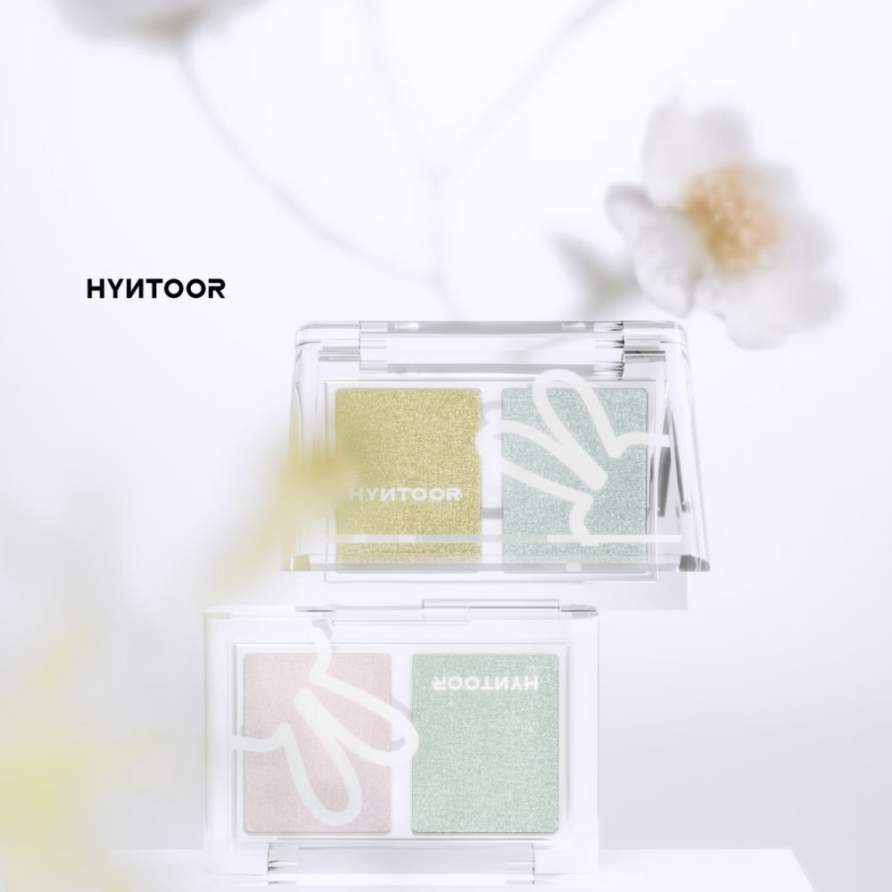 HYNTOOR - Rich Spring of Flowers Eyeshadow Duo 3g