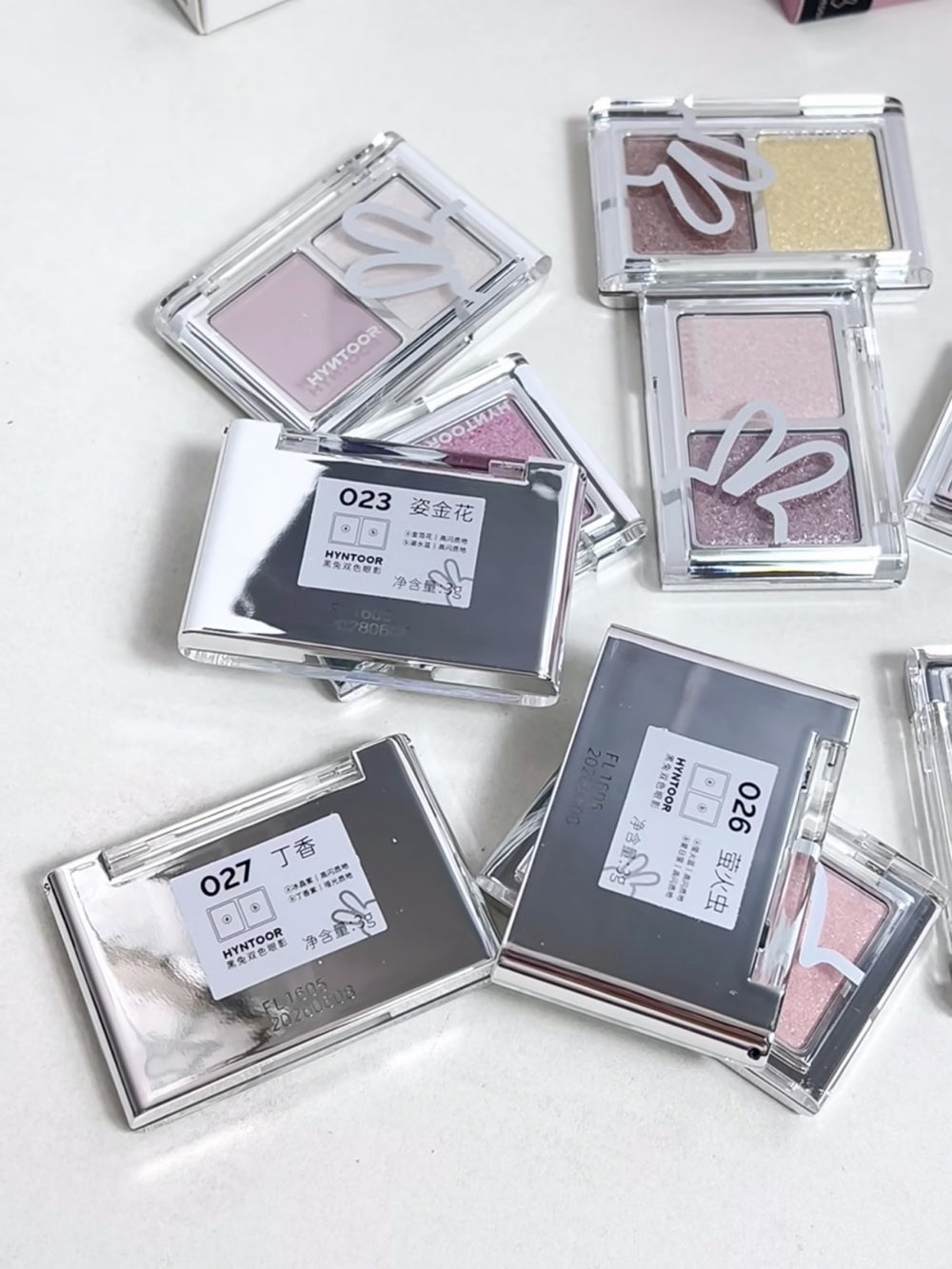 HYNTOOR - Rich Spring of Flowers Eyeshadow Duo 3g