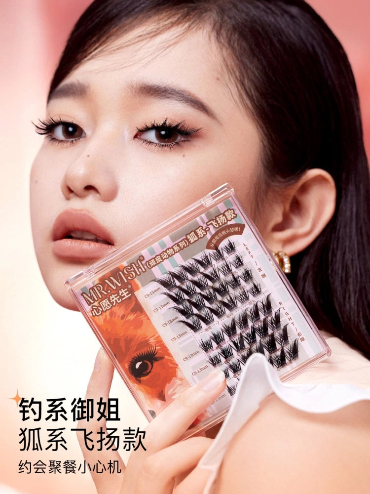 Mr. Wish Naughty Animal Series Rabbit Dog Fox False Eyelashes