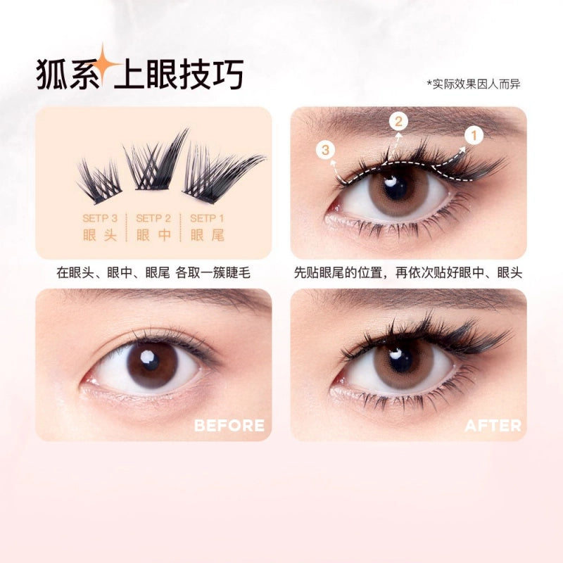 Mr. Wish Naughty Animal Series Rabbit Dog Fox False Eyelashes