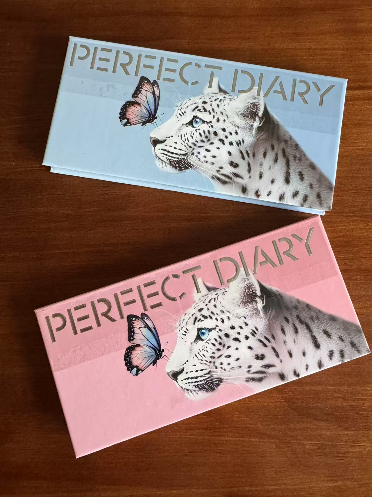 Perfect Diary - Explorer Eyeshadow 20 Butterfly and Snow Leopard - Soft Pink 14g