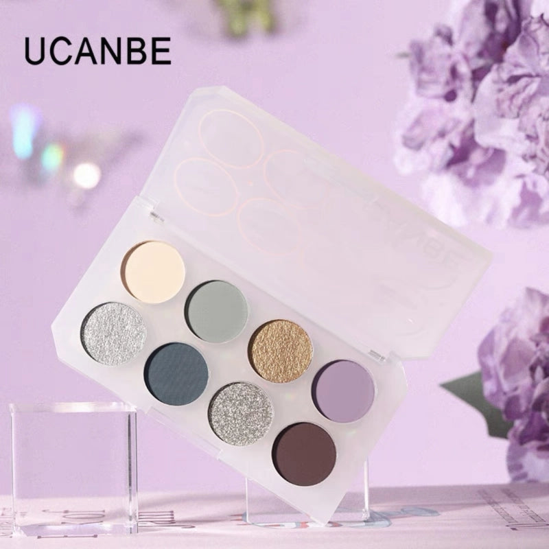 UCANBE 8 Colors Eyeshadow Palette Kyanite 5.6g