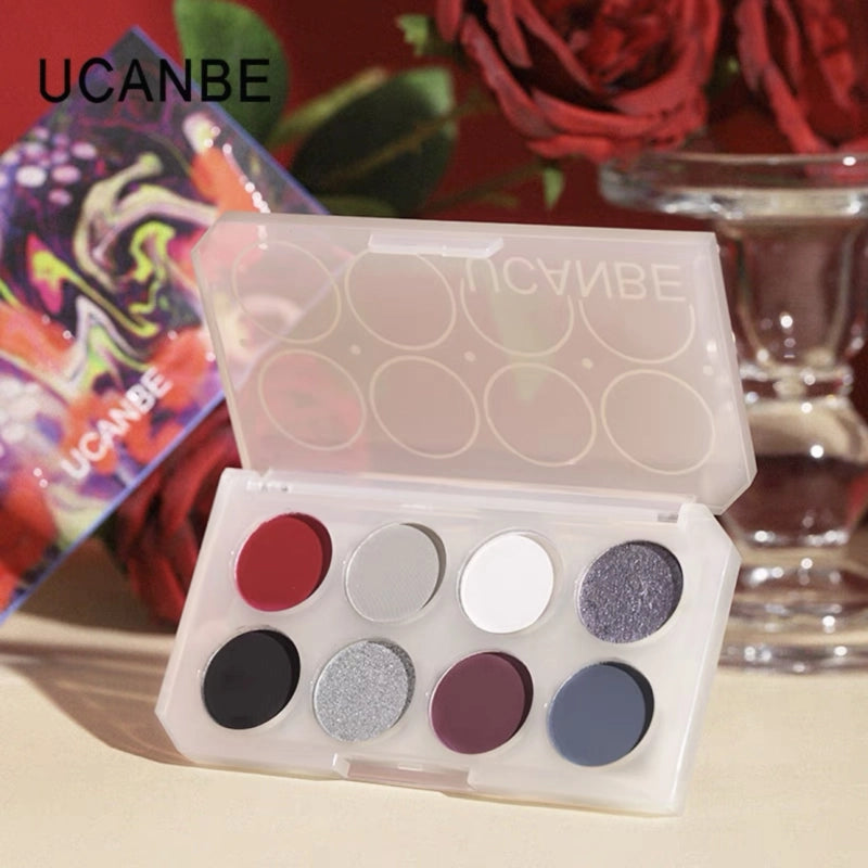 UCANBE 8 Colors Eyeshadow Palette Kyanite 5.6g
