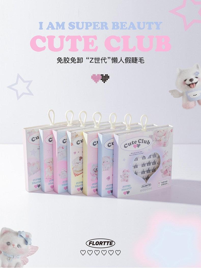 Flortte Super Beauty Glue Free False Eyelashes