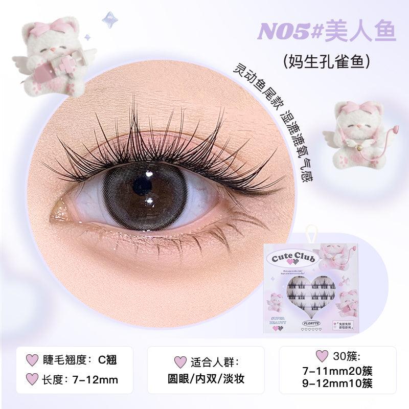 Flortte Super Beauty Glue Free False Eyelashes