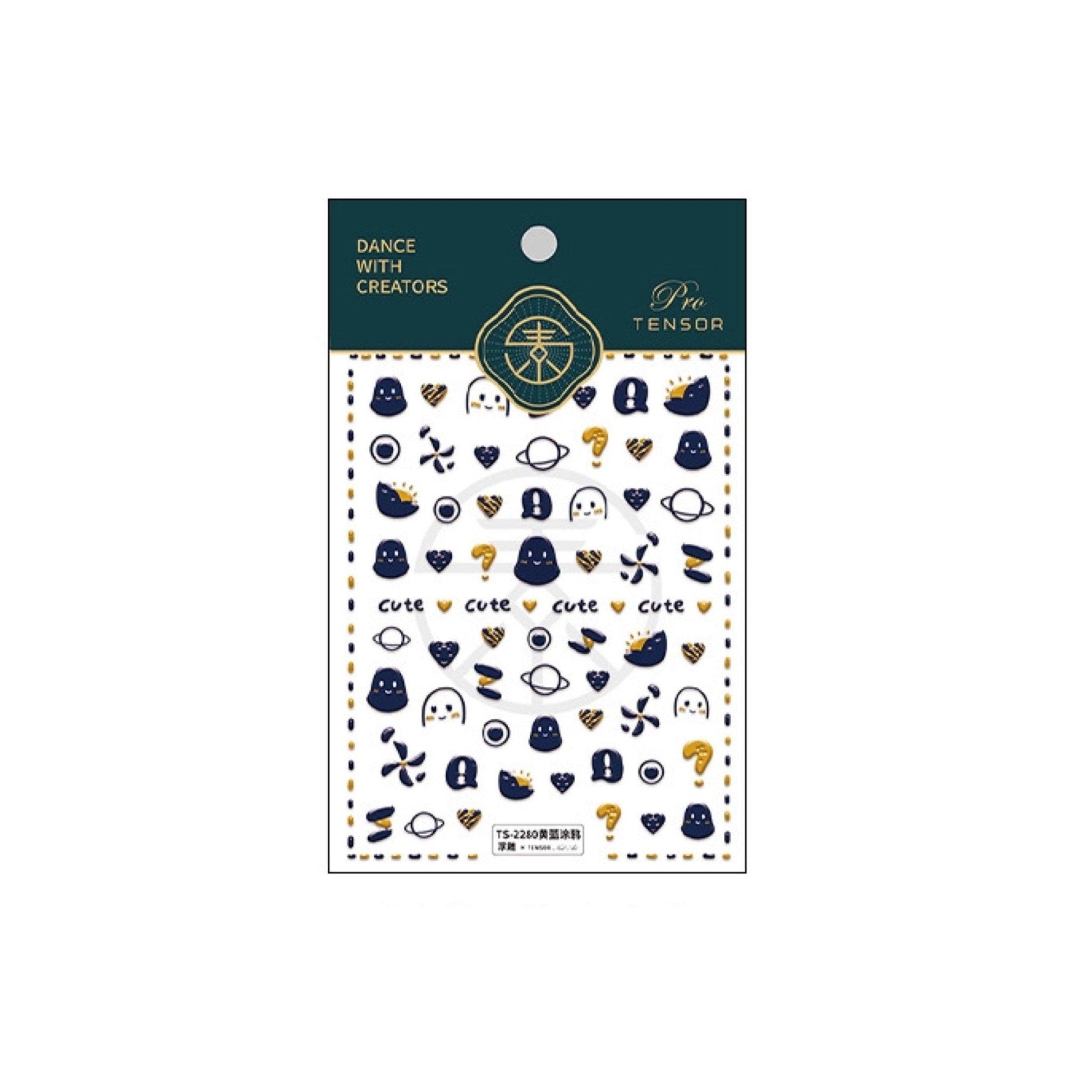 DIY Nail Stickers Nail Art TS2280 - Chic Decent